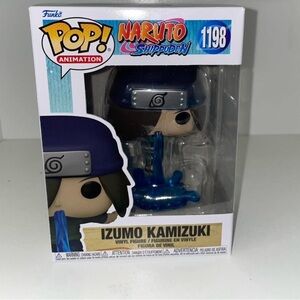 Funko Pop! Naruto Shippuden Izumo Kamizuki Action Figure - Blue and Black
